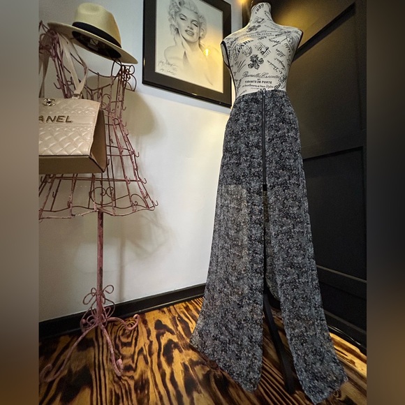 NWOT BCBGeneration Chiffon Maxi Skirt - Picture 6 of 6